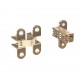 FURNITURE CONCEALED HINGE 12x39mm - BRASS PLATED